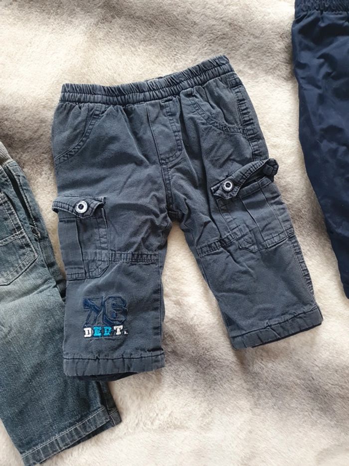 Lot de pantalon 12 mois garcon - photo numéro 3
