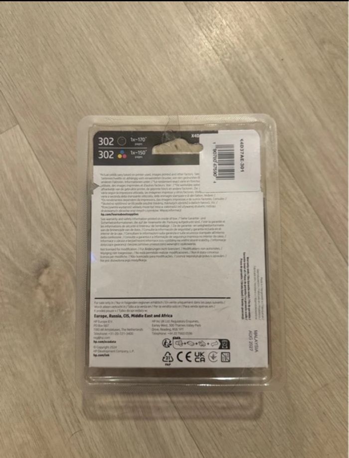 Cartouche d’encre HP 302 neuves - photo numéro 2