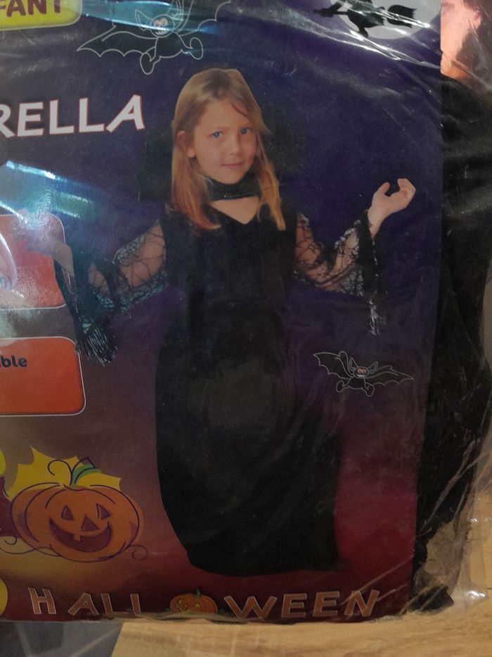 Déguisement vampirella 4-6ans - photo numéro 4