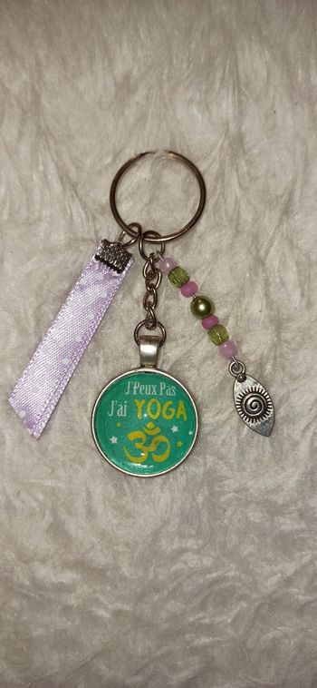 Porte clé yoga