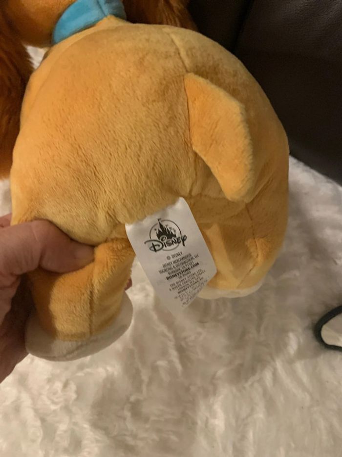 Peluche belle et le clochard disneystore - photo numéro 3
