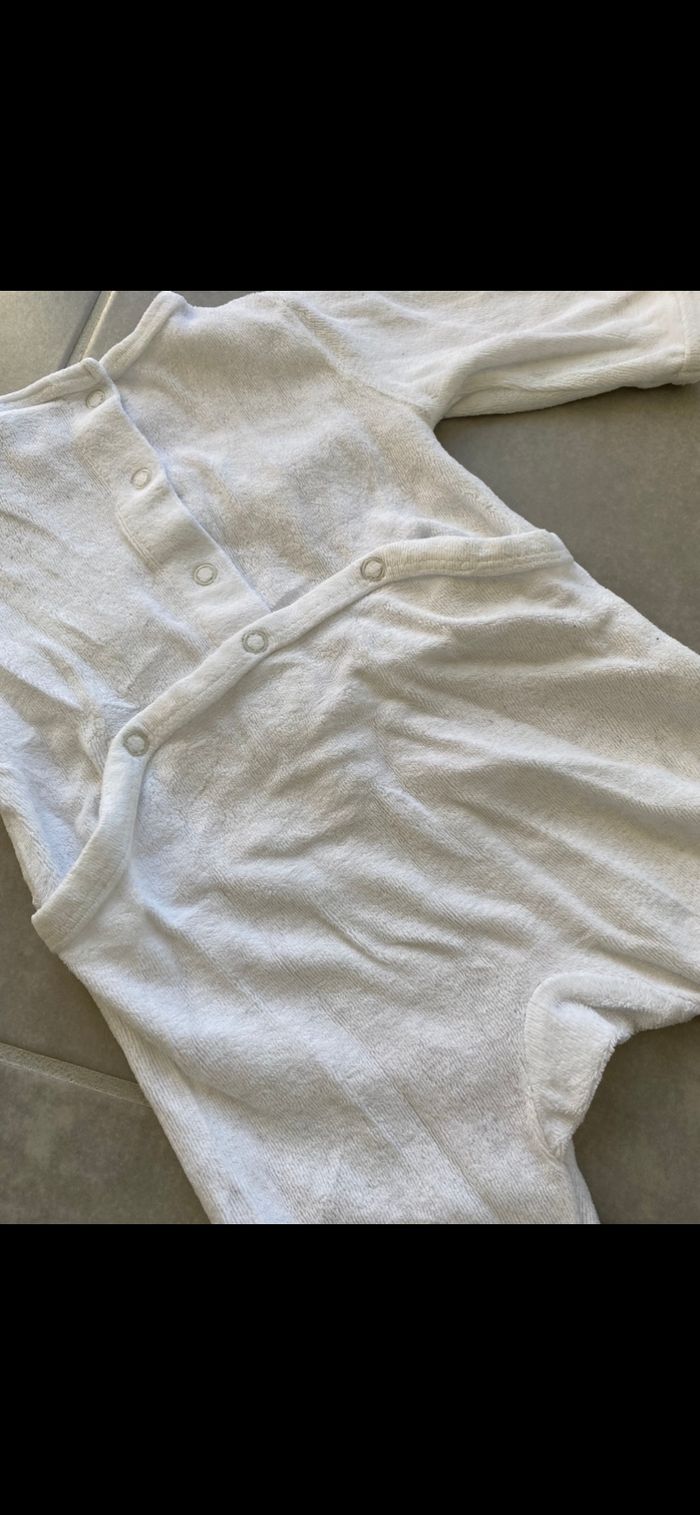 Pyjama velours Winnie l'Ourson 3 mois - photo numéro 10