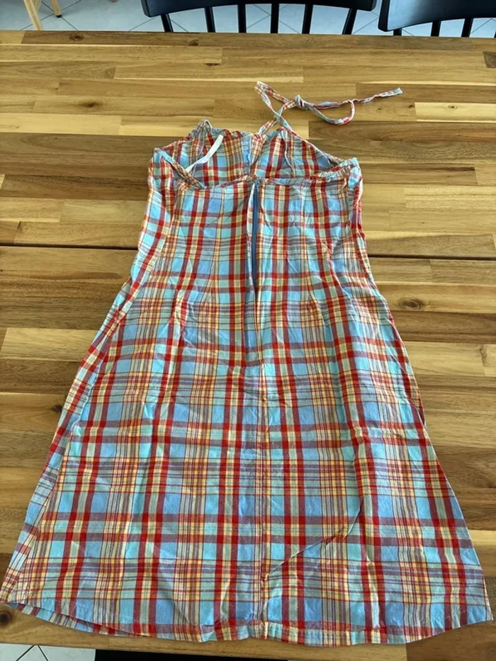 Robe dos nu effet madras - photo numéro 6