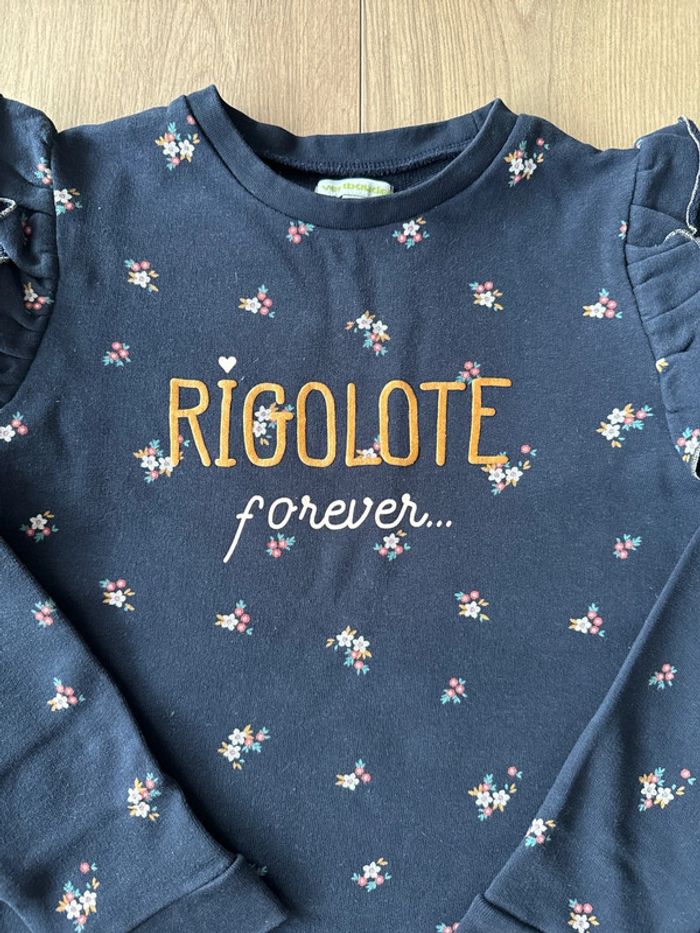 Sweat fille Rigolote forever T.10 ans - photo numéro 2