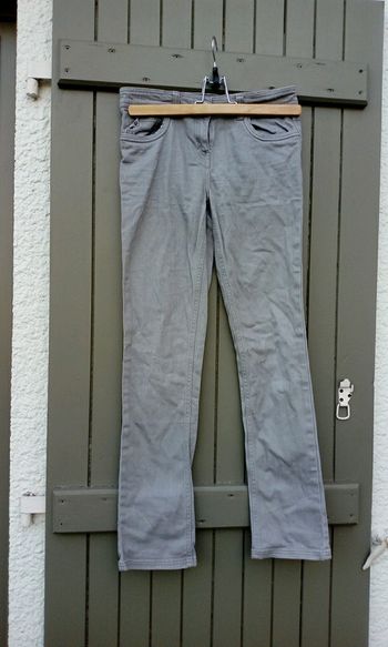 Jean fille coupe droite