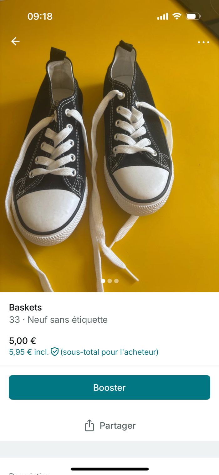 Basket pointure 33 - photo numéro 2