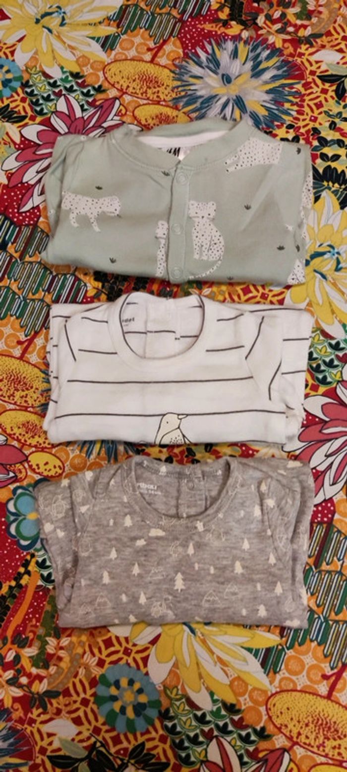 Lot 3 pyjamas 1mois