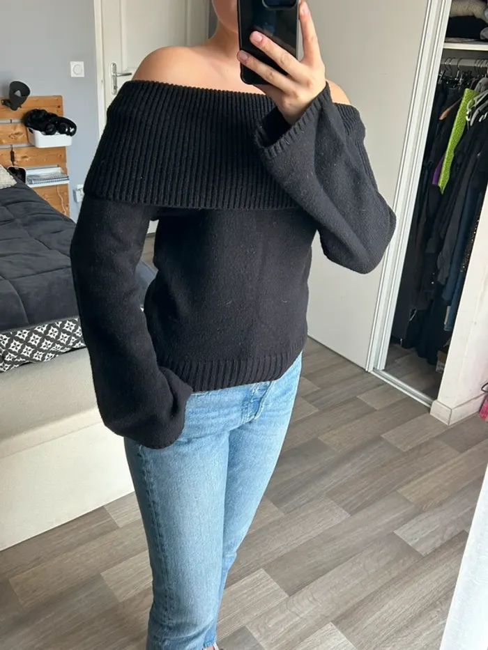 Pull épaule dénudée - photo numéro 2
