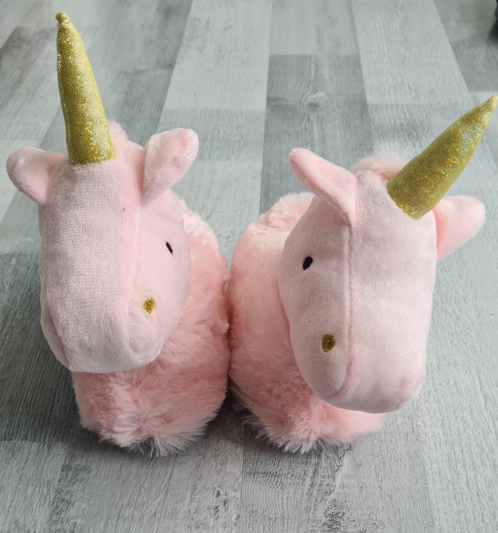 Chaussons licorne taille 24/25