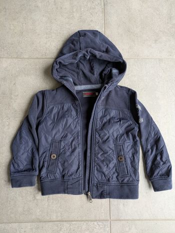 Veste zippée capuche catimini 5 ans