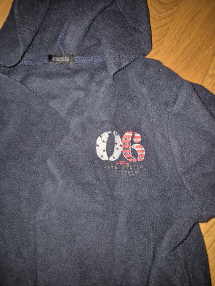 Robe de chambre polaire marine taille 4 ans - photo numéro 2