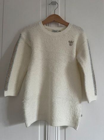 Robe IKKS blanche 3 ans