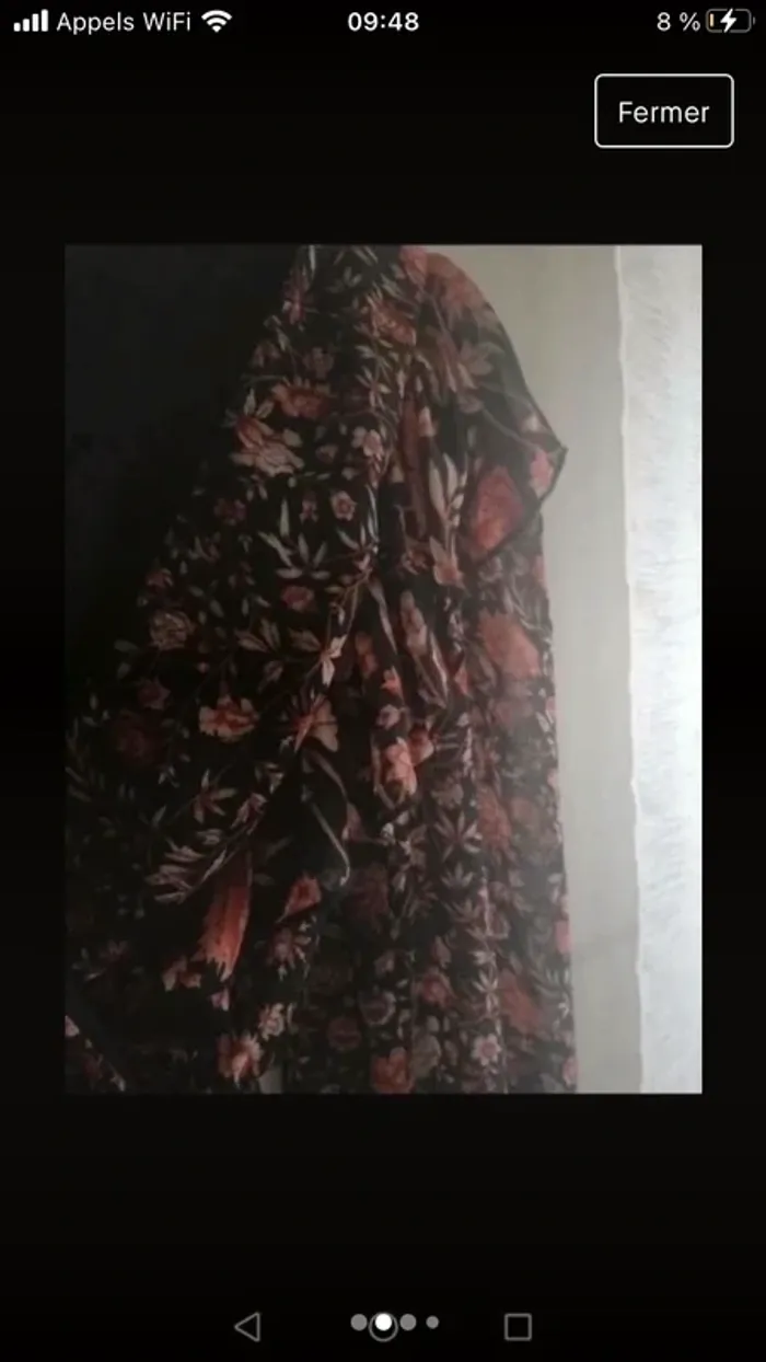 Robe à fleurs mango