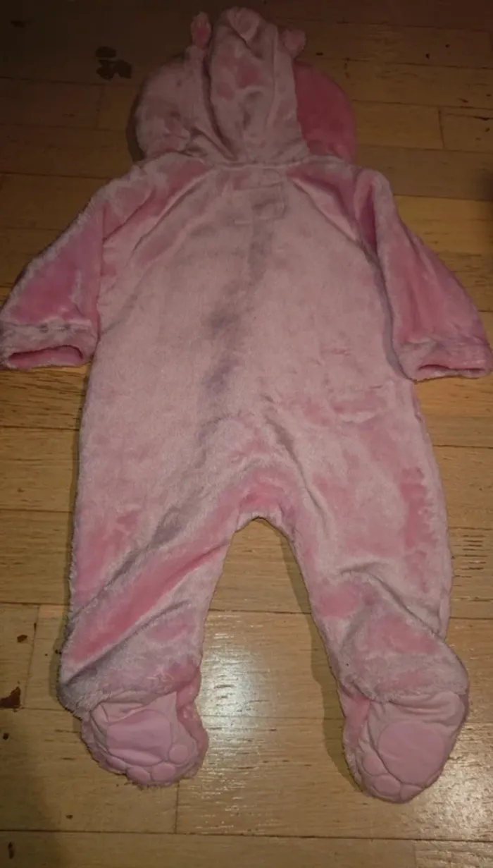 Pyjama lama tout doux 1 mois - photo numéro 2