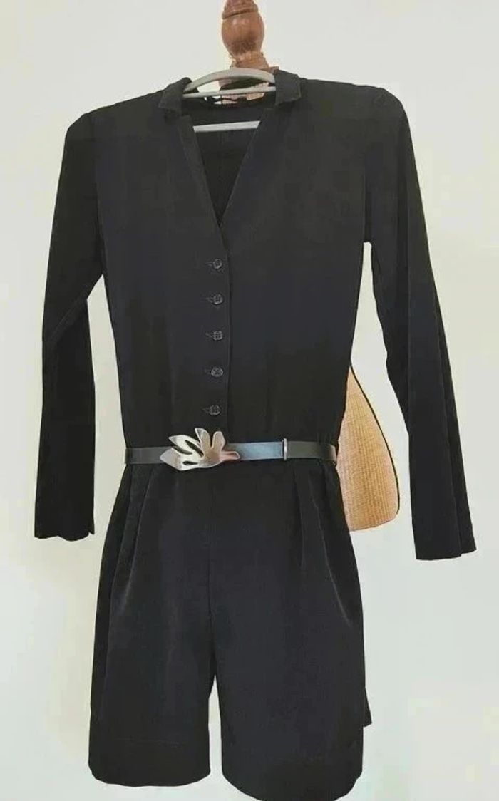 35 € Combishort noir taille 36 Cop Copine - photo numéro 3