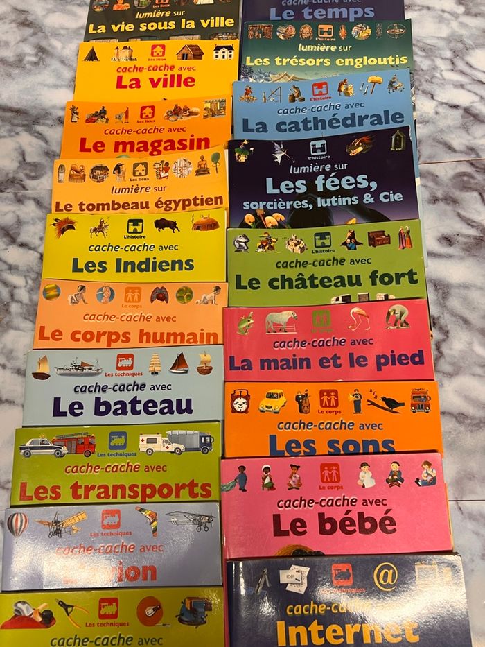 21 livres cache cache Atlas jeunesse - photo numéro 3