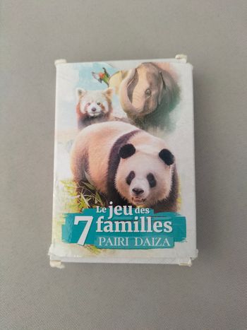 🤍 Jeu de cartes | 7 familles | Pairi daiza | Très bon état 🤍