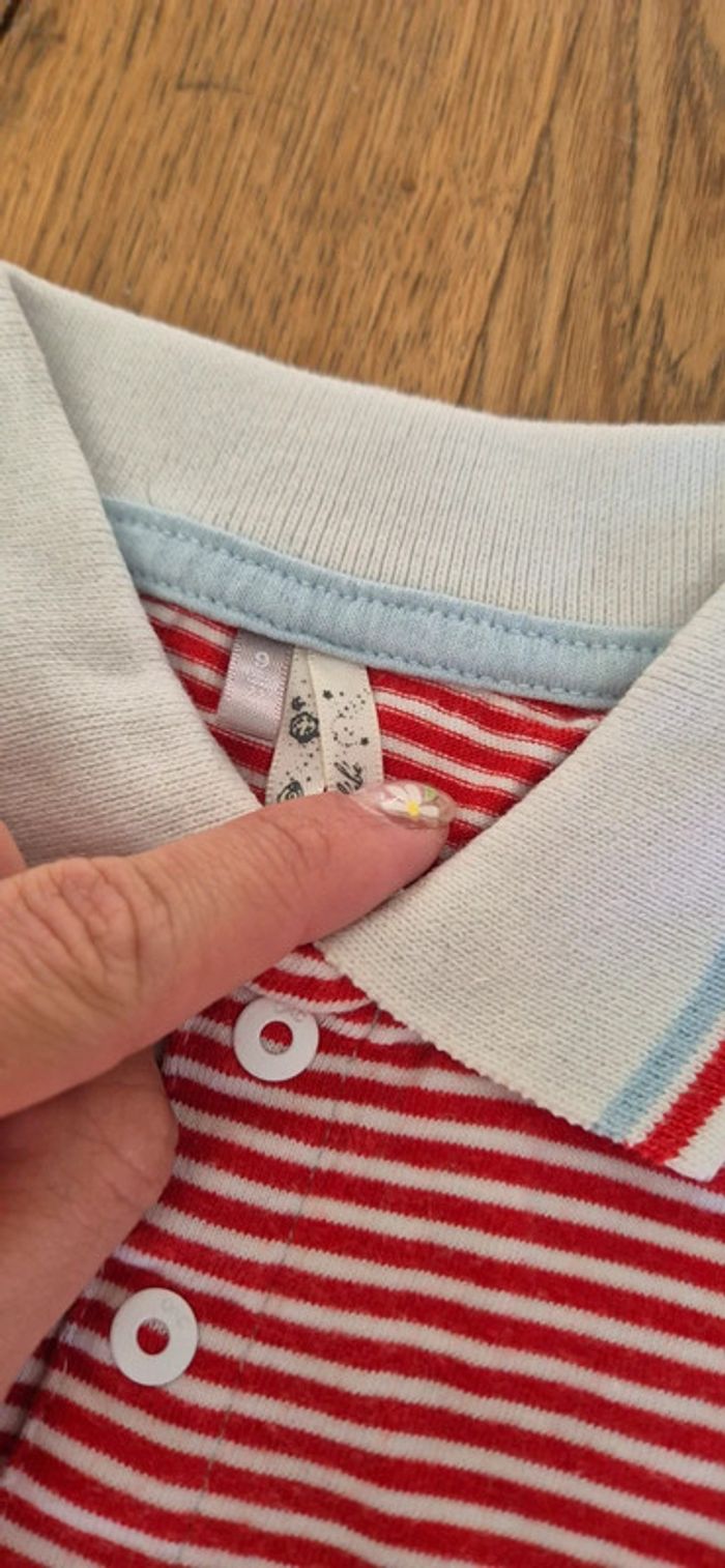 Polo à lignes - photo numéro 2