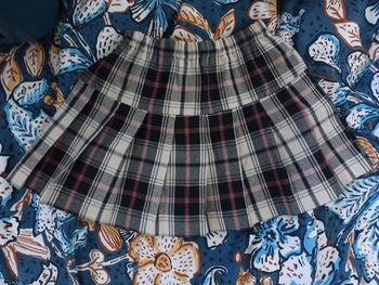 Jupe a carreaux fille