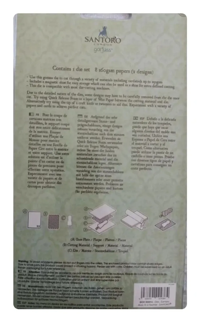 Lot  de pochoirs mode Santoro- Accessoires DIY pour customisation textile,  neuf - photo numéro 4
