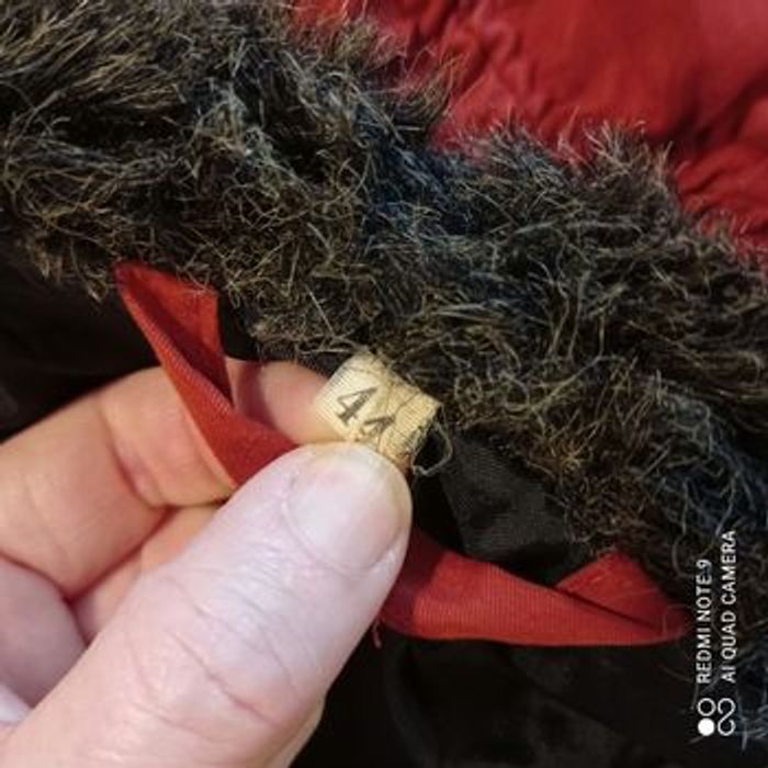 Manteau doudoune brique orangé t42/44 - photo numéro 8