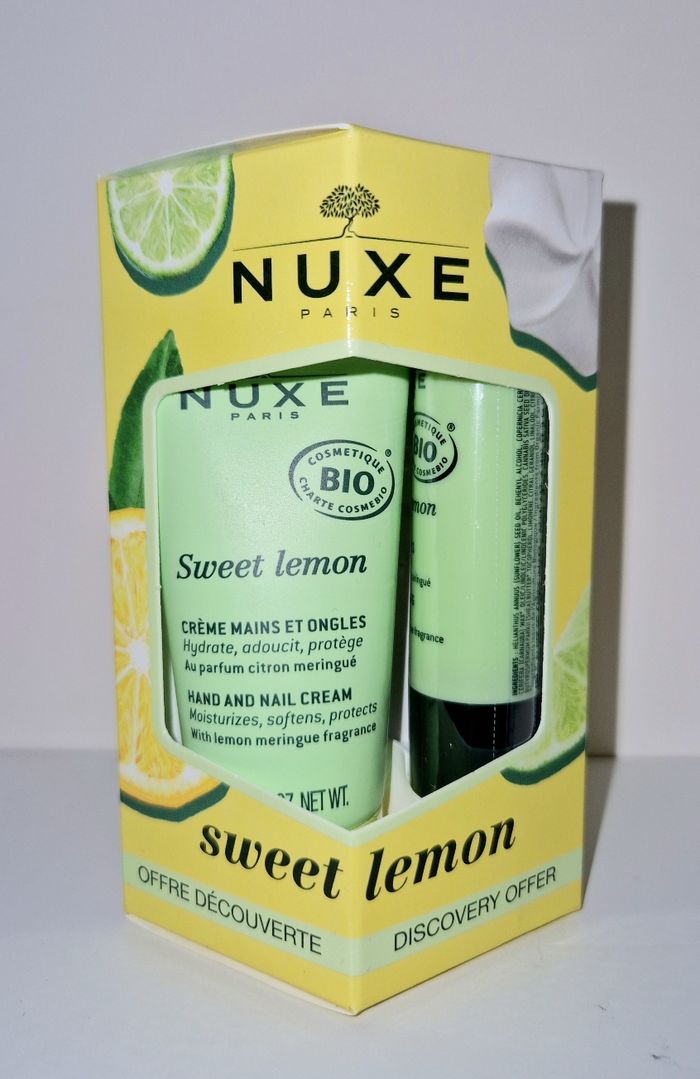 Coffret Nuxe sweet lemon neuf