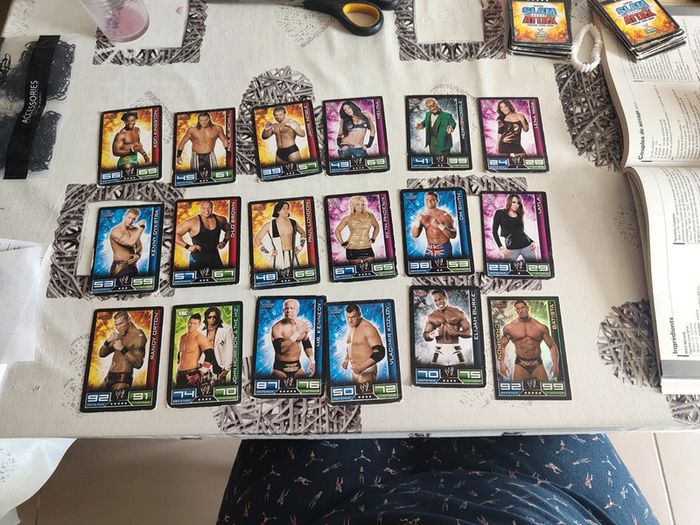Lot n°5 de 18 carte topps slam attax trading card game 0€50 -50% dès 2 achetés