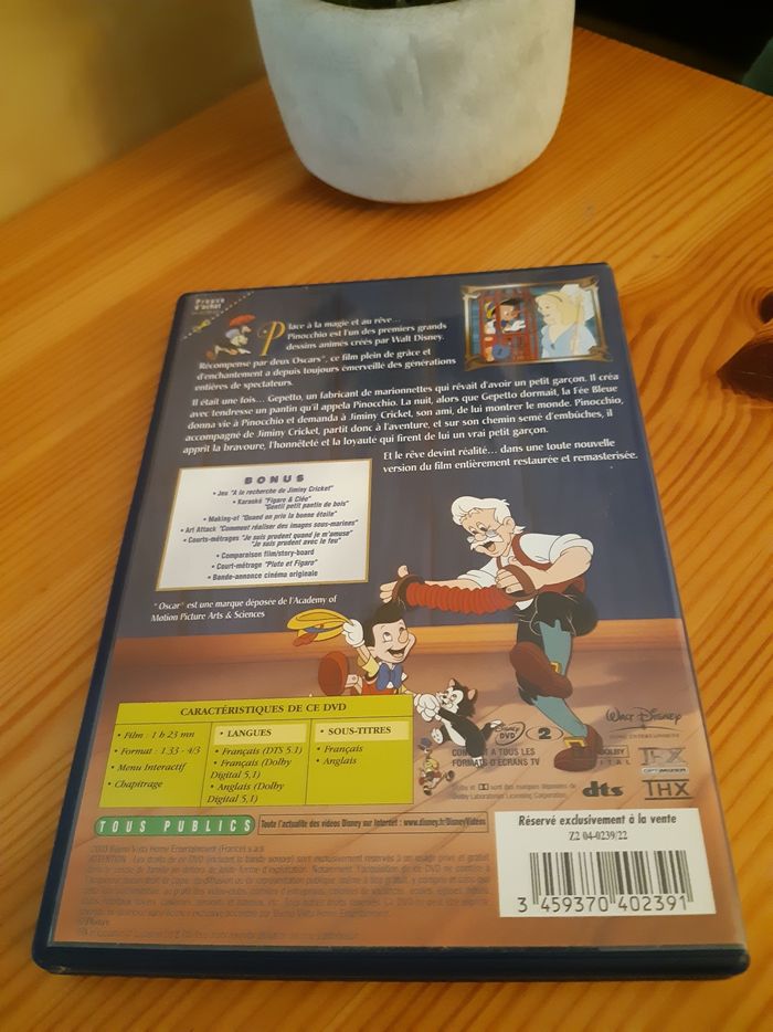 DVD pinocchio - photo numéro 3
