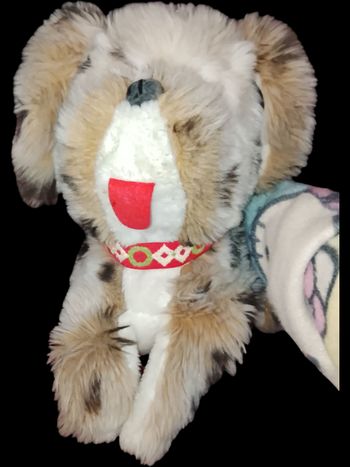 Peluche chien années 60/70