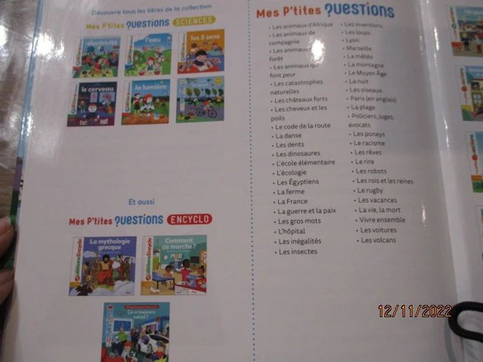 mes petits questions sciences - photo numéro 11