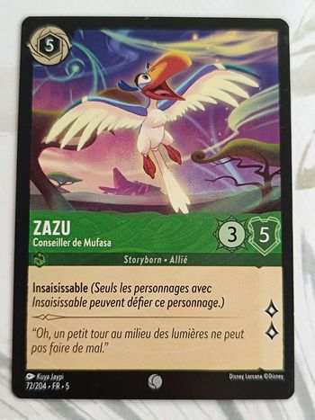 Carte Lorcana 72/204 chapitre 5