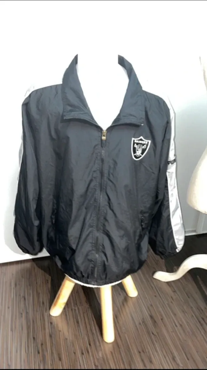 Veste vintage Puma NFL Raiders