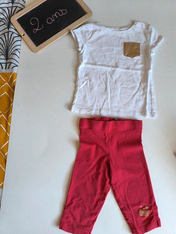 Ensemble  Orchestra t-shirt et legging taille 2 ans en très bon état