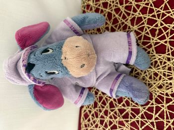 DISNEY DOUDOU BOURRIQUET BLEU PYJAMA VIOLET voir photos