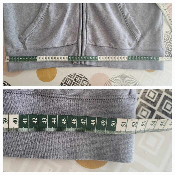 Tommy Hilfiger Sweat zippé ML TXL-Gris &Marine-Hilfiger brodé & Zip Intégral - Manhattan 54W 85th - photo numéro 8