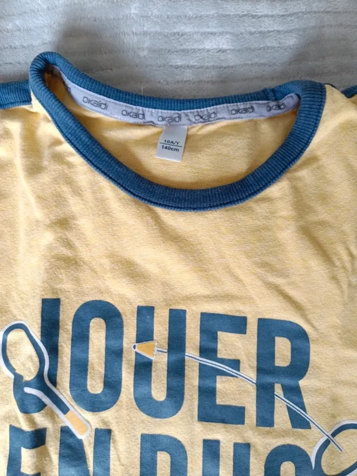 Pyjama été garçon 10 ans - photo numéro 4