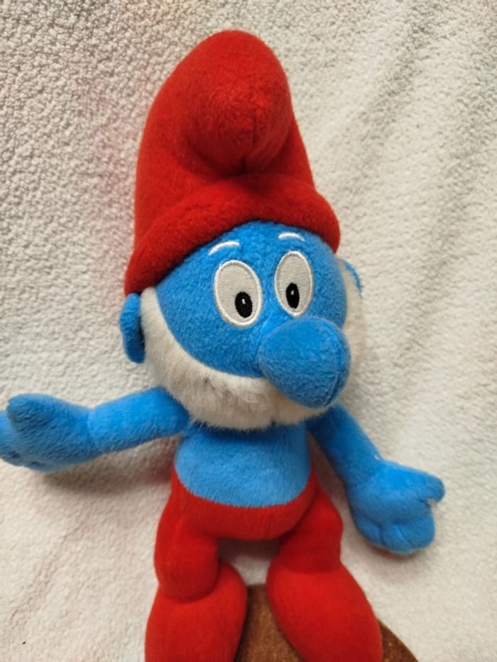 Peluche Grand Schtroumpf - photo numéro 2