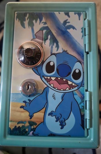 Coffre fort Stitch 