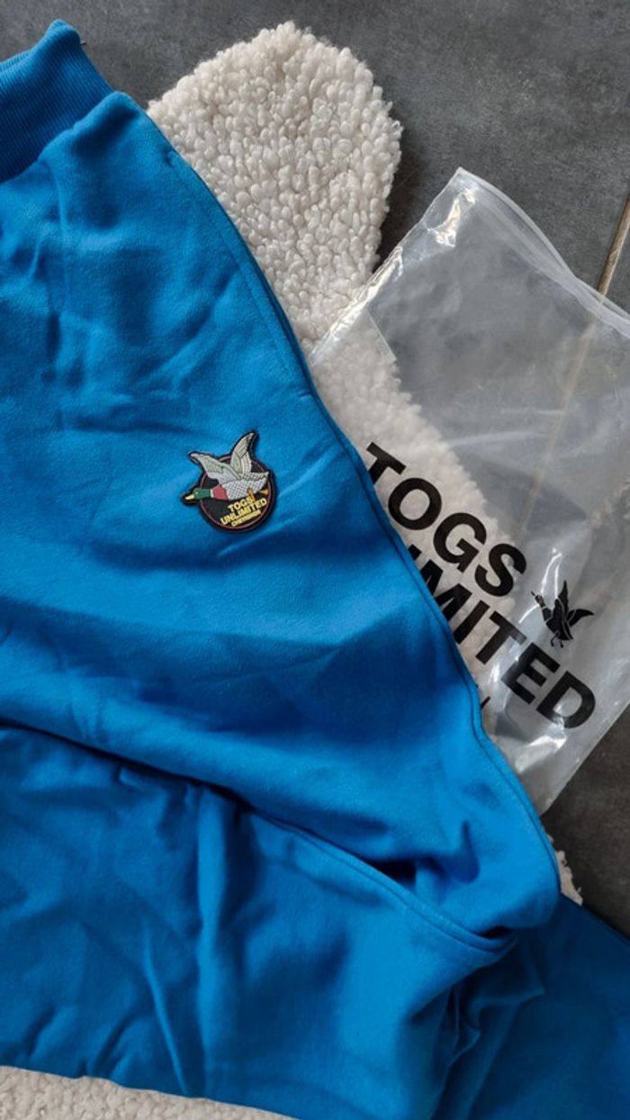 Pantalon Jogging neuf Chevignon XXL bleu avec étiquette - photo numéro 5