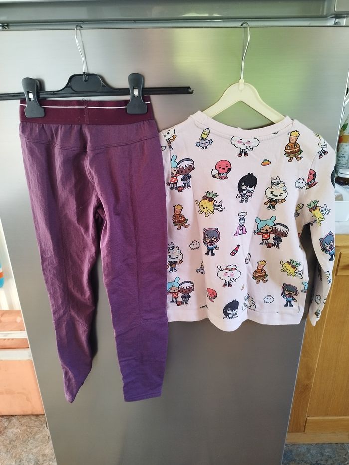 Sweat HetM et legging Wedze t 122/128 - photo numéro 2