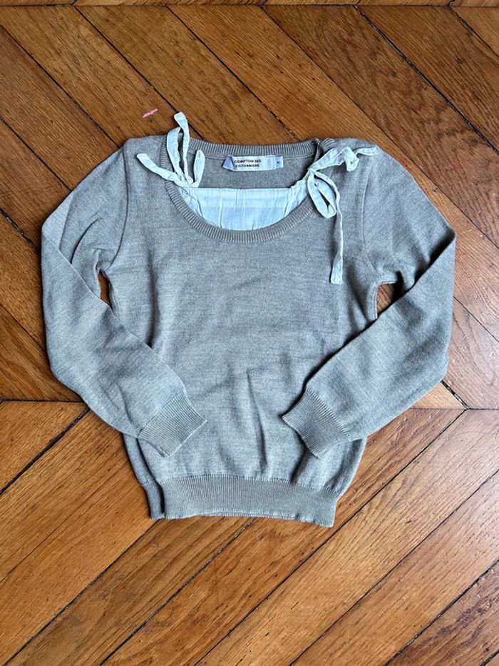 Neuf pull/chemise comptoir des cotonniers taille 6 ans - photo numéro 6