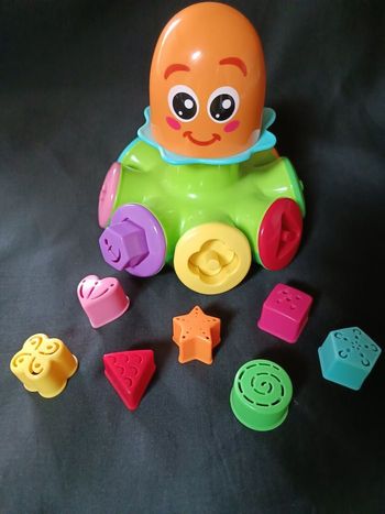 Pieuvre toupie formes tomy
