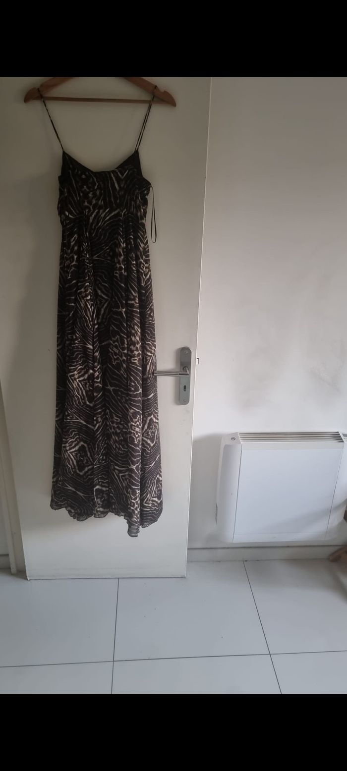 Robe longue léopard h&m taille XS - photo numéro 2