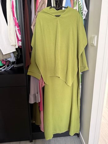 Abaya voile intégré 