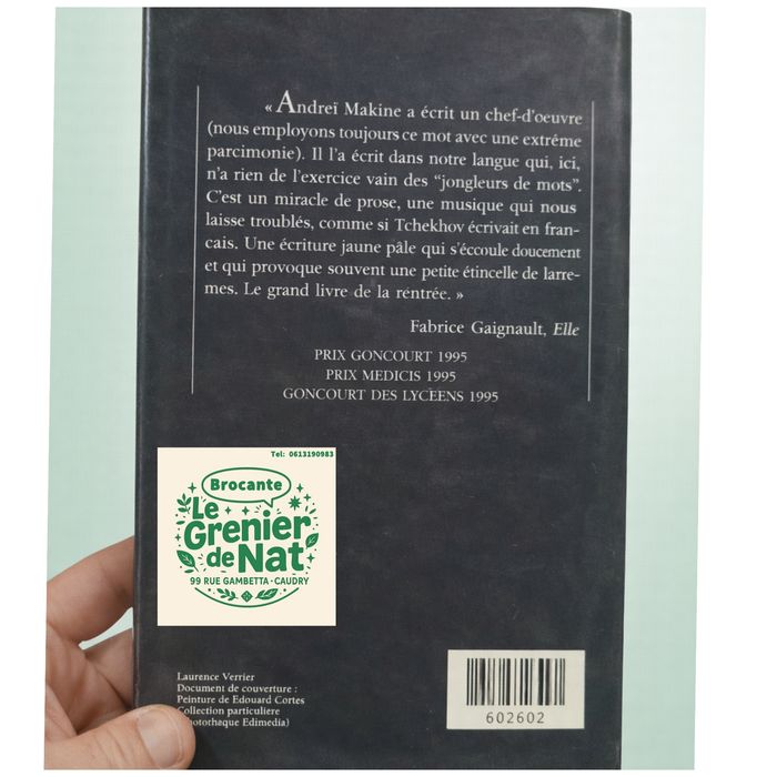 Livre le testament français, confession d'un porte drapeau déchu d Andreï Makine - photo numéro 2