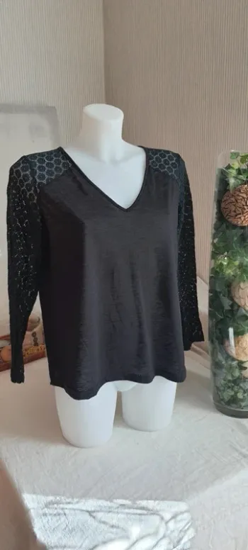 Tunique noire femme Taille L