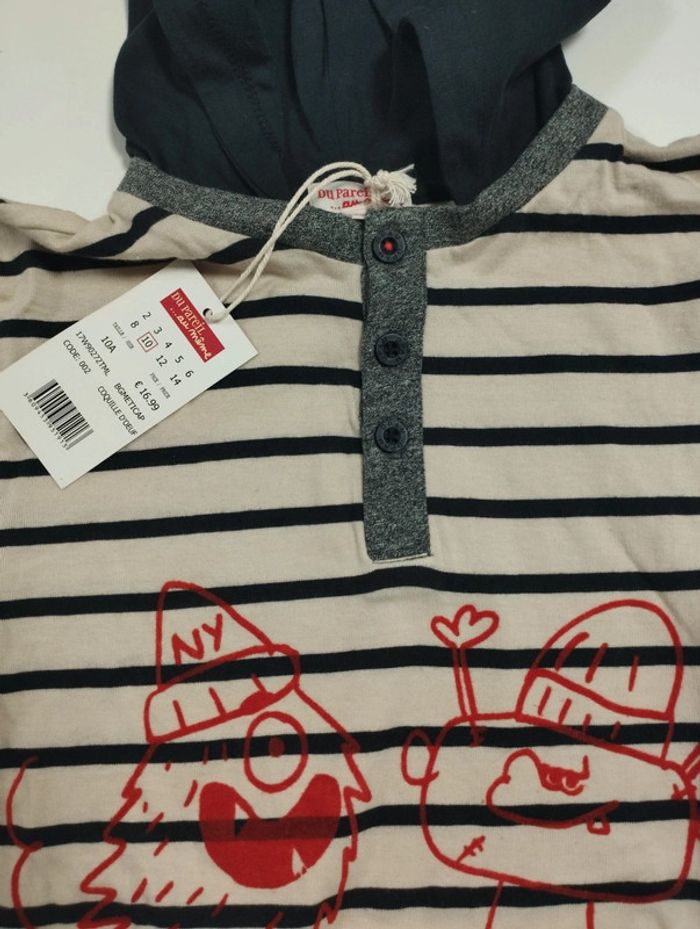 t-shirt 10 ans neuf DPAM - photo numéro 5