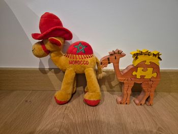 Peluche puzzle maroc