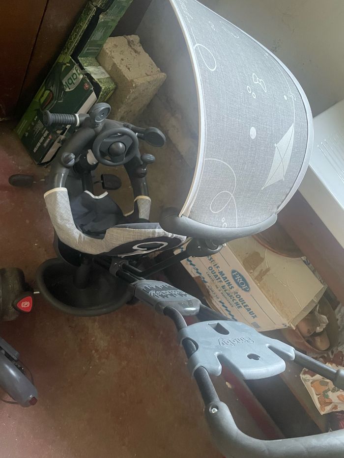 Vélo poussette bébé enfant - photo numéro 3