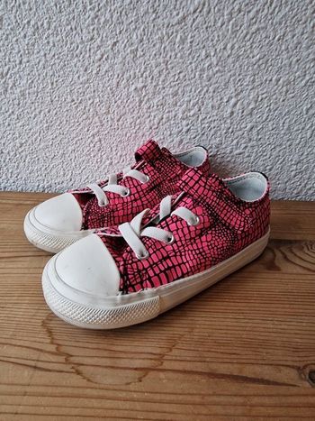 basket rose Converse